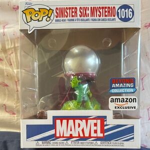 Funko Pop! Marvel Sinister Six: Mysterio with Silver Helmet and Green Suit